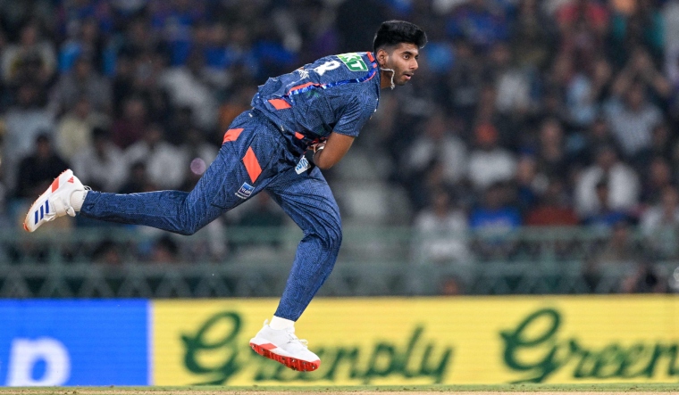 Lucknow Super Giants fast bowler Mayank Yadav | AFP